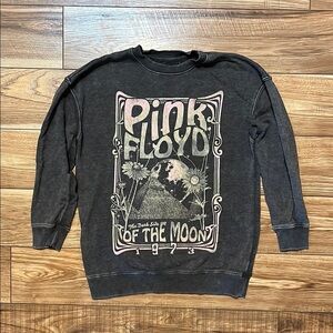 Pink Floyd Black Crewneck Sweatshirt